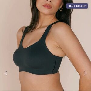 Huug Daily Embrace Bra, Black, Size XL